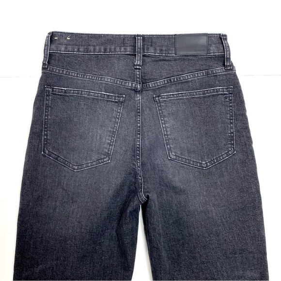 MADEWELL The Perfect Vintage Crop Jeans in Sumner Wash Black Style# AA892 - Picture 5 of 10